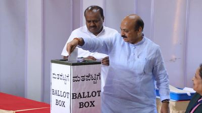 Rajya Sabha elections get under way in Karnataka