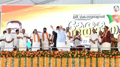 PM Modi says Congress and Communists are ‘best friends forever’ in national politics and imaginary foes in Kerala