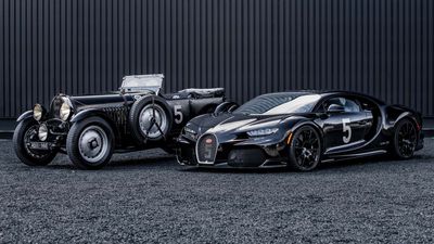 This Beautiful Bugatti Chiron Super Sport Takes After A Vintage Le Mans Racer
