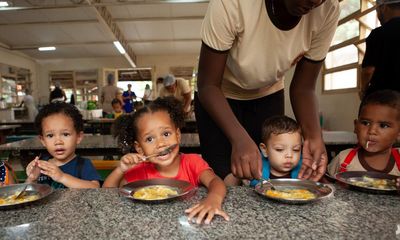 ‘Fight waste to fight hunger’: food banks embrace imperfection to feed millions in Brazil