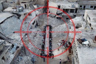 The Syrian regime is stepping up its use of suicide drones