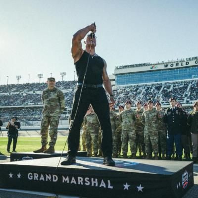 Dwayne Johnson Inspires With Powerful Speech At Military Parade