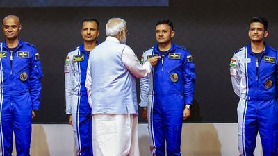 Astronaut-designate Prashant Nair brings cheer to his native Nenmara