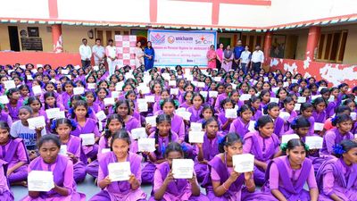 Adolescent girls sensitised to menstrual hygiene in Tirupati