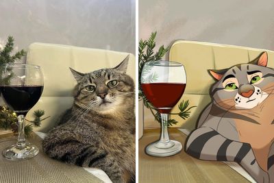 People Send Pictures Of Their Pets To This Artist To Get Them “Disneyfied” (22 New Pics)