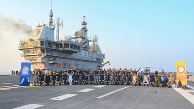 MILAN-2024 draws to a close with a grand ceremony onboard INS Vikrant