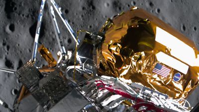 Intuitive Machines' Odysseus probe beams home more photos from historic moon landing