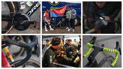 Bar tape that sticks to custom gloves and 34cm narrow bars: tech trends of the Classics