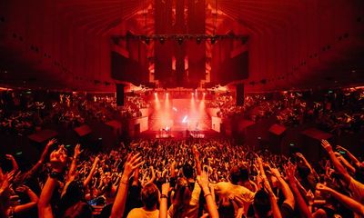 Fred Again at Sydney Opera House review – a record-breaking, turbocharged night