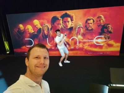 Jeff Horn Enjoys Premiere Of Dune Part Two With Friend