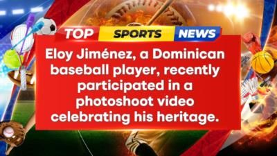 Eloy Jiménez Embraces Dominican Heritage In Stunning Photoshoot Video