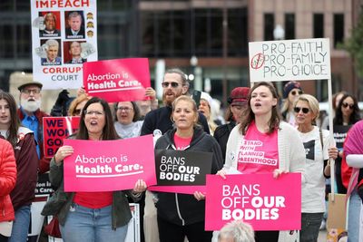 US abortion rates stable even as states that restrict procedure see steep decline