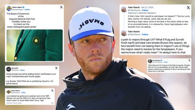 Witness The Social-Media Roast Of Talor Gooch (And Some Of His Replies) After He Suggested Potential Rory McIlroy Masters Win Would Have An Asterisk Attached