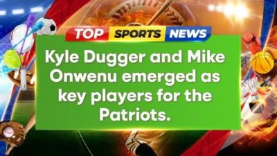 Patriots Face Decision On Rookie Standouts Dugger And Onwenu