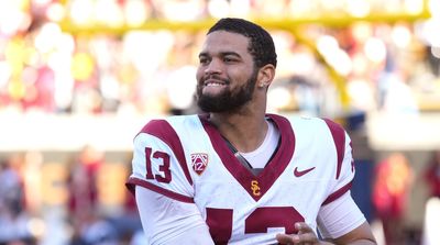 USC’s Caleb Williams Bluntly Addresses Rumors He Won’t Play for Bears