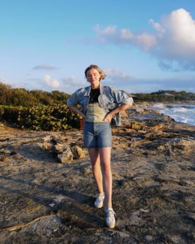 Chloë Grace Moretz's Beachside Cycling Adventure