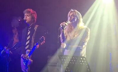 See Green Day's Billie Joe Armstrong cover Nirvana in London, as Courtney Love joins him to perform Cheap Trick and Tom Petty classics