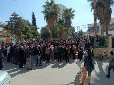 One person killed at anti-government protest in Syria’s Sweida province