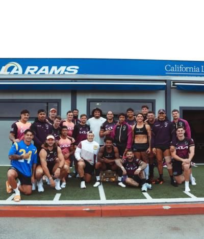 Los Angeles Rams Showcase Strength And Unity In Team Photoshoot