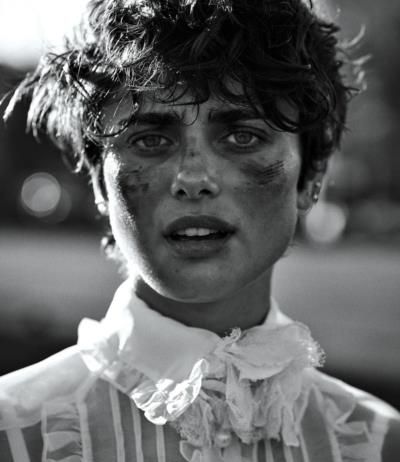 Taylor Hill Showcases Bold Rustic Fashion Ensemble On Instagram