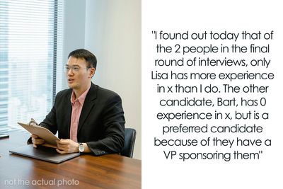 Person Reveals Interview Secrets To Applicant, Making Sure Candidate With Unfair Advantage Loses