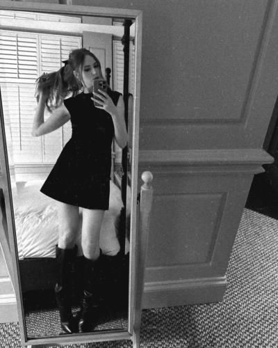 Karen Gillan Radiates Elegance In Stunning Black Dress Photoshoot