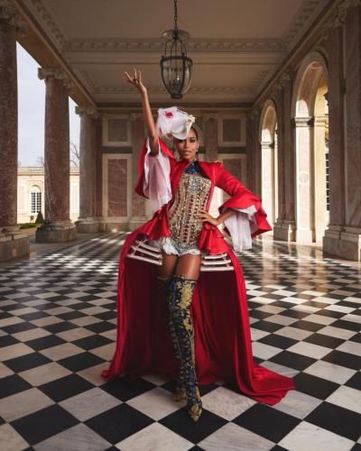 Regal Elegance: Clémence Botino's Majestic Photoshoot
