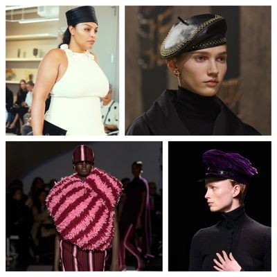 At Fashion Week, Hats Are the New Hair