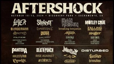 Slayer, Slipknot, Iron Maiden, Mötley Crüe and many more confirmed for massive Aftershock lineup