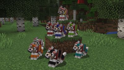 Mojang listens to us, makes Minecraft wolf armor more protective (and colorful) to keep our furry friends safe