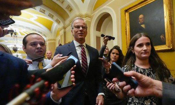The three Johns: Thune, Cornyn and Barrasso jostle to succeed McConnell
