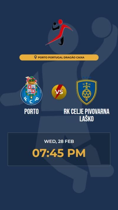 Porto Edges Out RK Celje Pivovarna Laško In Thrilling Match