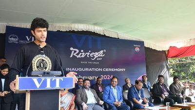 Cricketer Shivam Dube kickstarts VIT cultural fest Riviera 2024