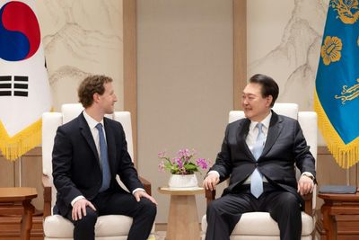 Zuckerberg, S. Korea's President Yoon Talk AI Cooperation