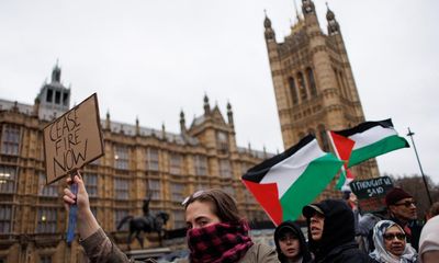 Welcome to topsy-turvy Britain, where it’s opponents of Israel’s war who are the extremist ‘mob’