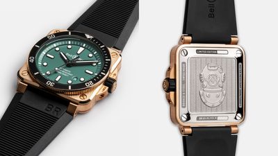 This new bronze dive watch from Bell & Ross will age beautifully