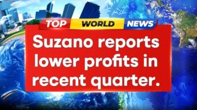 Suzano Quarterly Profit Decline, CEO Change After 11 Years