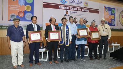 SASTRA National Science Day awards presented