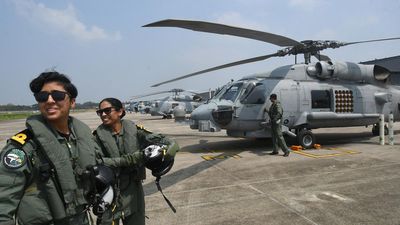 Six MH 60R multi-mission helicopters to be commissioned into Indian Navy in March