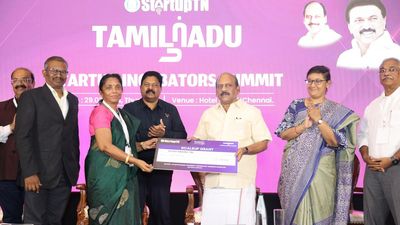 MSME Minister launches Tamil Nadu Incubator Maturity Model report