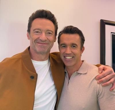 Hugh Jackman's Effortlessly Stylish Casual Look With Friend