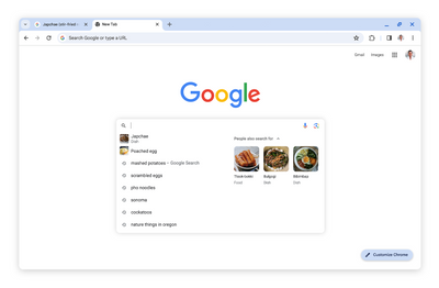 Google brings new features and capabilities to Chrome's search suggestions