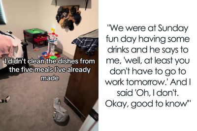 SAHM Decides To Take A Day Off After Husband’s Comments That She’s Lucky She Doesn’t Work