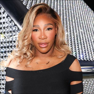 Serena Williams Attends Off-White's Show in Paris in a Bodycon Dress With Dramatic Cutouts