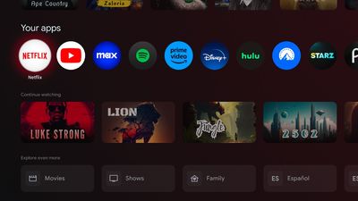 Google TV's latest update finally ditches old boxy app icons