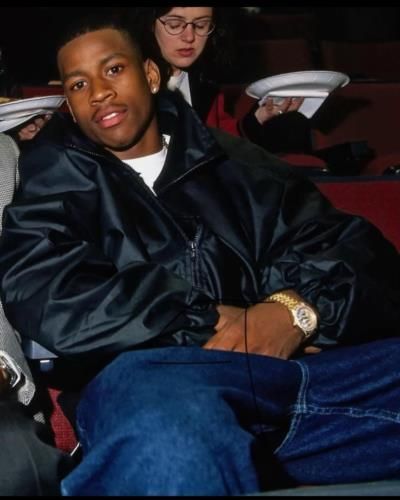 Allen Iverson's Stylish Throwback Pose Captures Timeless Coolness