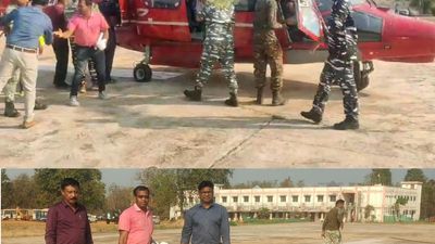 Board exam question papers reach remote village in Chhattisgarh's Naxal-hit Sukma in helicopter