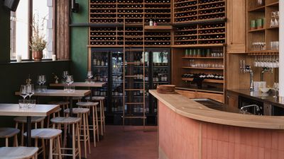 Morchella, in Clerkenwell, serves Mediterranean classics and Old World wine