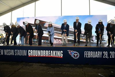 Photos, videos from Titans’ groundbreaking ceremony on Thursday