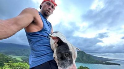 Watch this trail runner rescue injured dog 1,000ft up dangerous Hawaiian trail